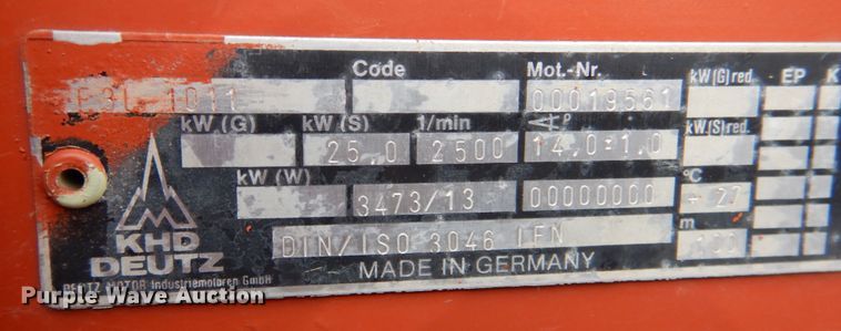 image for item DK1274 Ditch Witch 3500  rock saw