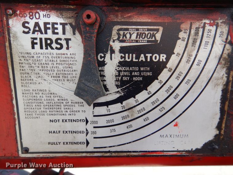 image for item DK1276 2001 Chevrolet C6500  utility / service truck