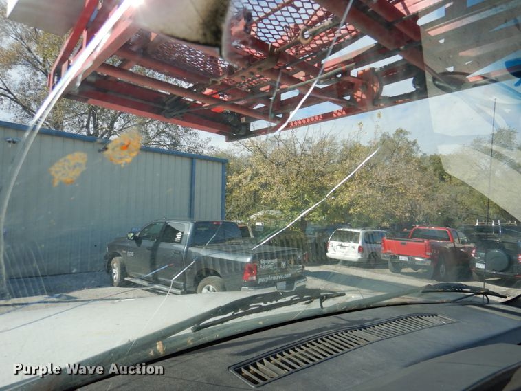 image for item DK1277 1995 Chevrolet Kodiak  flatbed truck with boom ladder