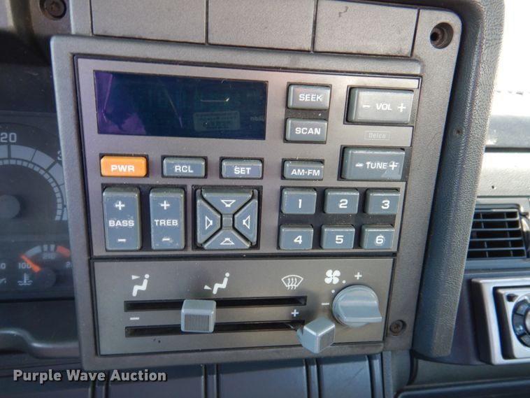 image for item DK1277 1995 Chevrolet Kodiak  flatbed truck with boom ladder