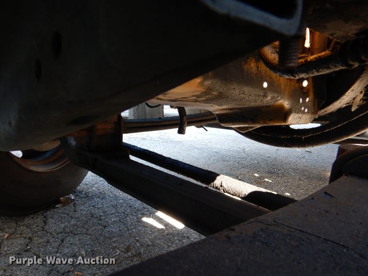 image for item DK1277 1995 Chevrolet Kodiak  flatbed truck with boom ladder