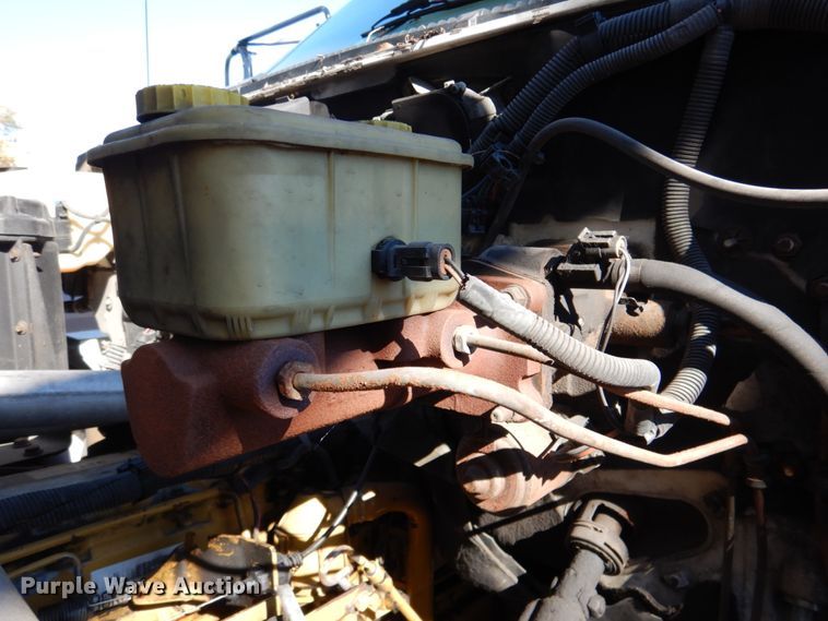 image for item DK1277 1995 Chevrolet Kodiak  flatbed truck with boom ladder