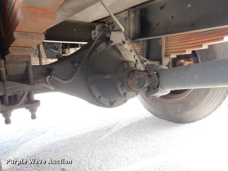 image for item DK1277 1995 Chevrolet Kodiak  flatbed truck with boom ladder