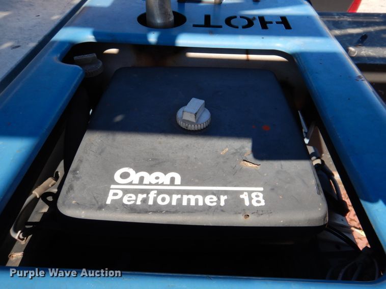 image for item DK1277 1995 Chevrolet Kodiak  flatbed truck with boom ladder