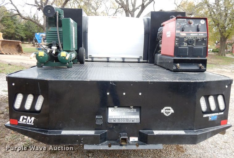 image for item DK3108 2012 Ford F550 Super Duty XLT  SuperCab flatbed truck