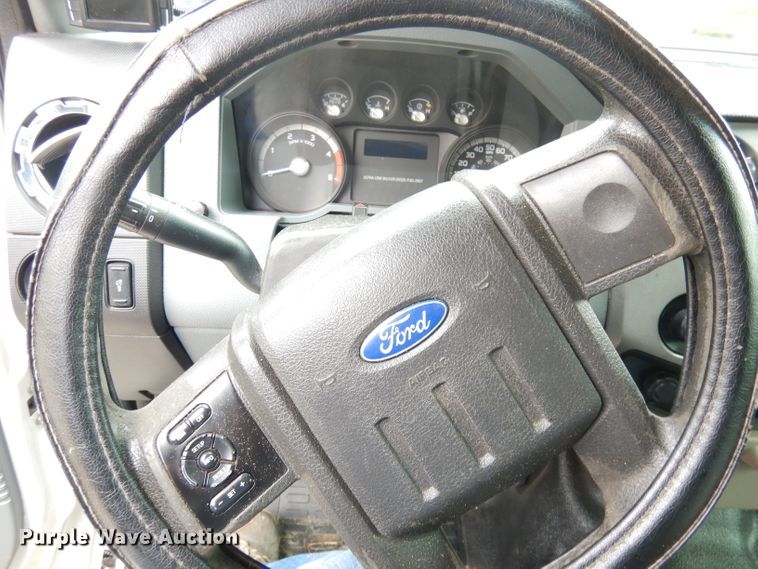 image for item DK3108 2012 Ford F550 Super Duty XLT  SuperCab flatbed truck