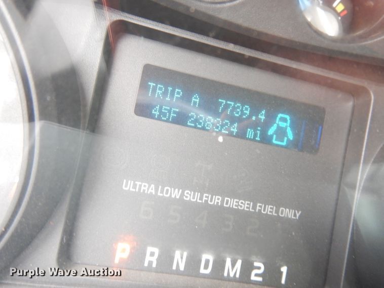 image for item DK3108 2012 Ford F550 Super Duty XLT  SuperCab flatbed truck