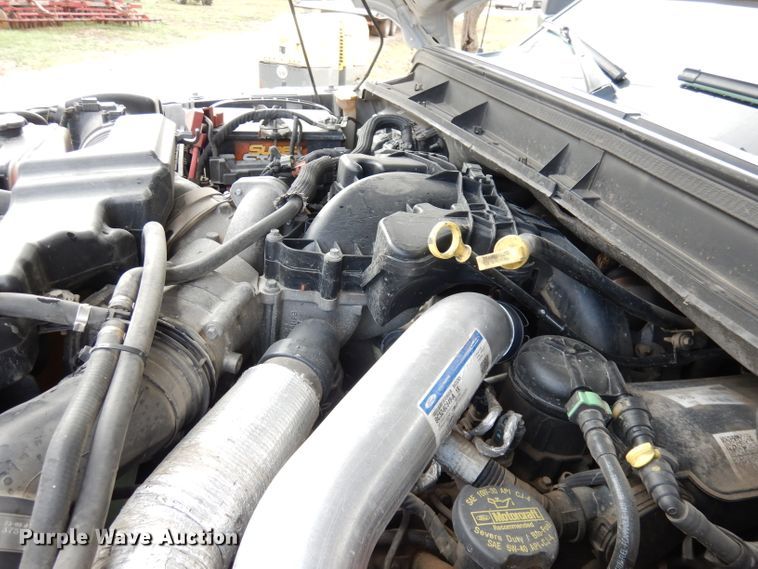 image for item DK3108 2012 Ford F550 Super Duty XLT  SuperCab flatbed truck