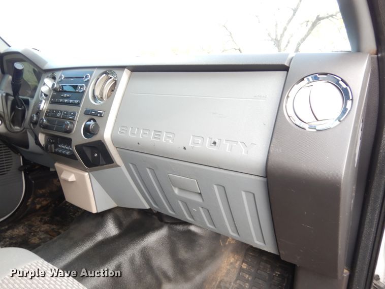 image for item DK3108 2012 Ford F550 Super Duty XLT  SuperCab flatbed truck