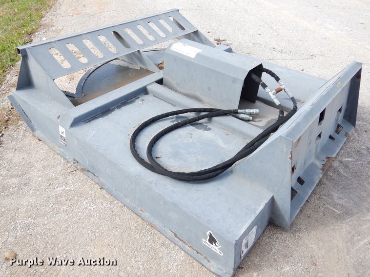 image for item DK3121 Wolverine  6' W skid steer rotary mower