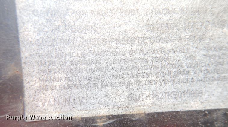 image for item DK3122 2019 HP  equipment trailer