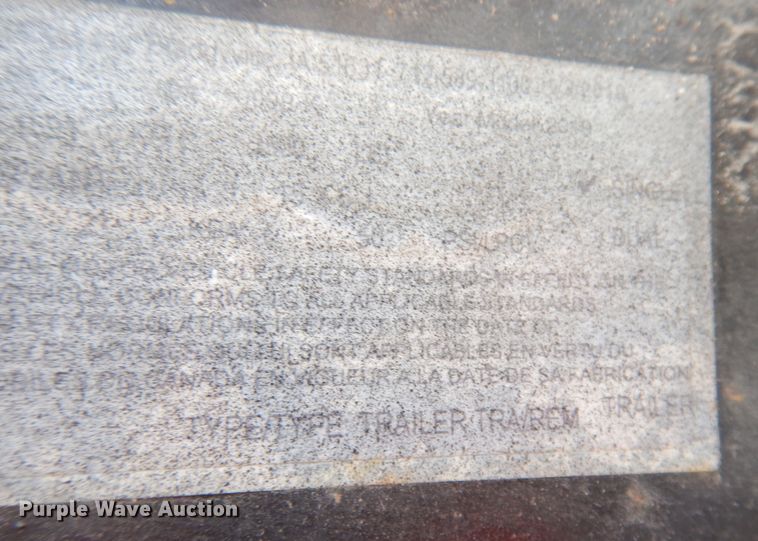 image for item DK3122 2019 HP  equipment trailer