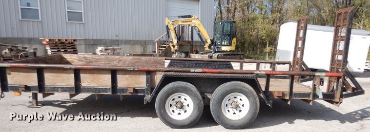 image for item DK3123 2004 Texas Bragg  equipment trailer