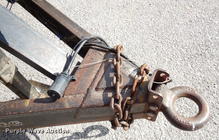 image for item DK3123 2004 Texas Bragg  equipment trailer