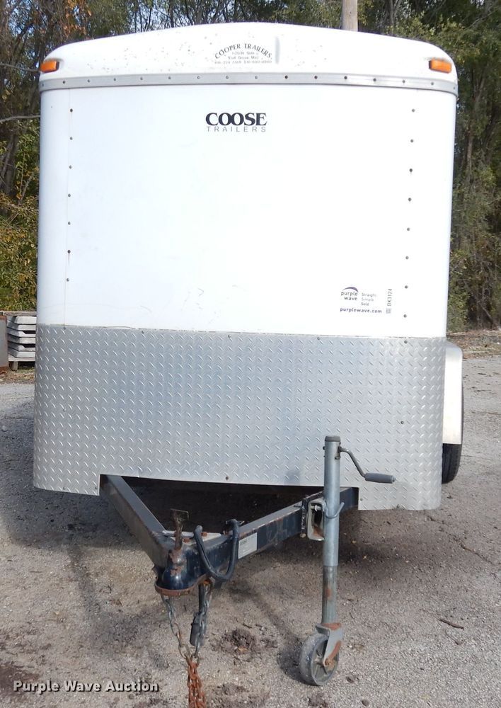 image for item DK3124 1999 Coose  enclosed cargo trailer