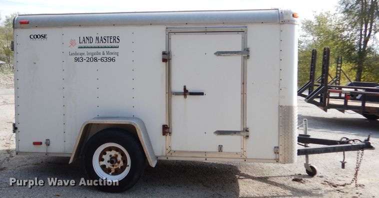 image for item DK3124 1999 Coose  enclosed cargo trailer