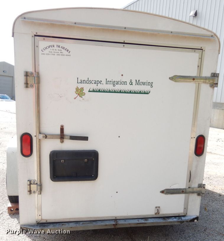 image for item DK3124 1999 Coose  enclosed cargo trailer