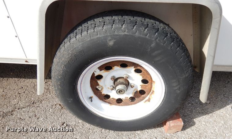 image for item DK3124 1999 Coose  enclosed cargo trailer