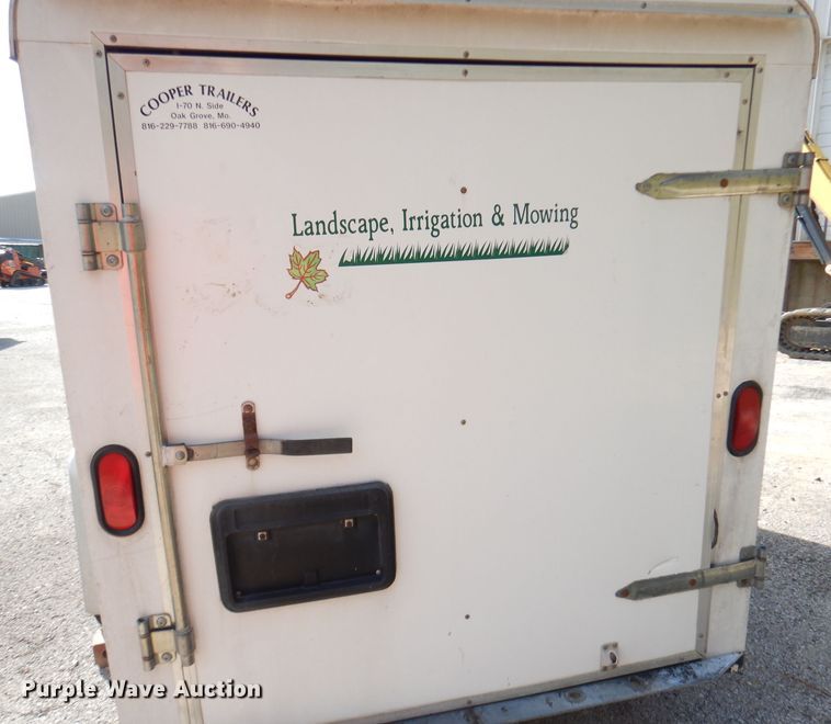 image for item DK3124 1999 Coose  enclosed cargo trailer