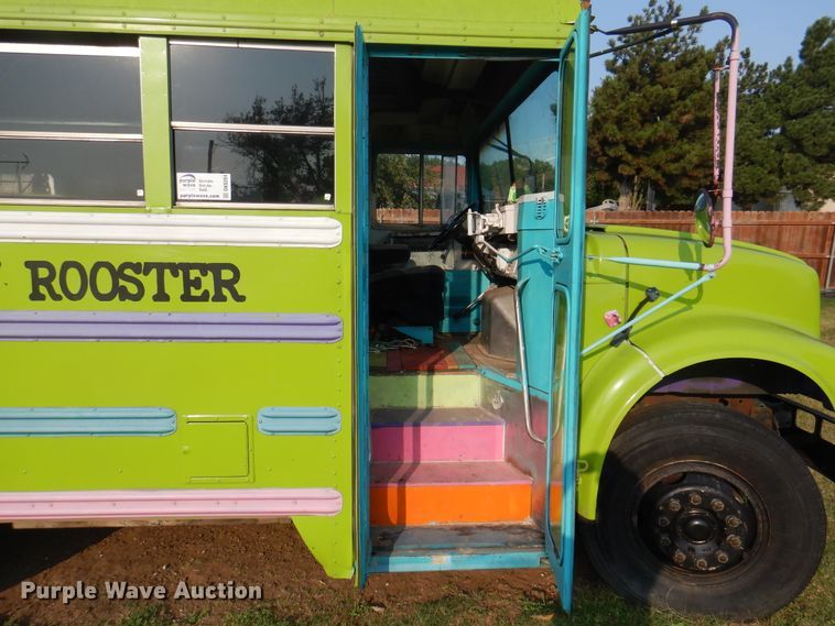 image for item DK8204 1995 International 3800 Blue Bird  school bus