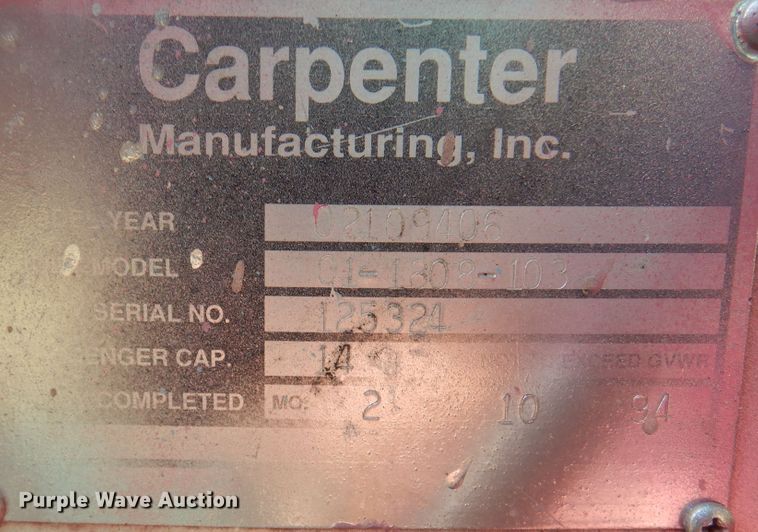 image for item DK8204 1995 International 3800 Blue Bird  school bus