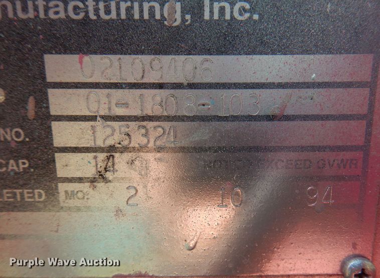 image for item DK8204 1995 International 3800 Blue Bird  school bus