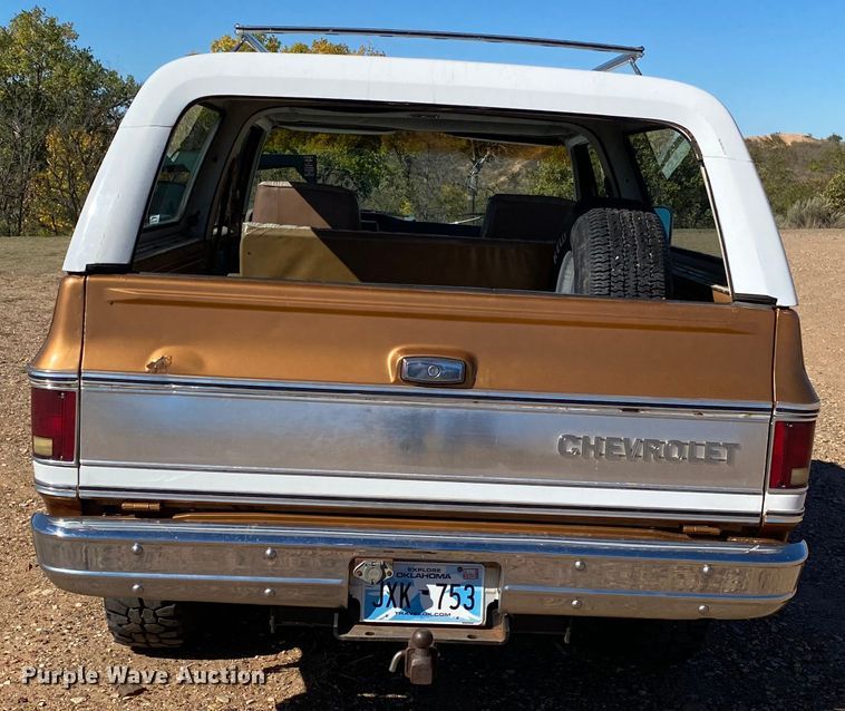 image for item DL6131 1979 Chevrolet Blazer  SUV