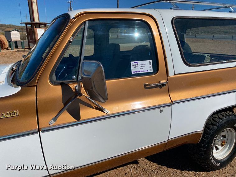 image for item DL6131 1979 Chevrolet Blazer  SUV