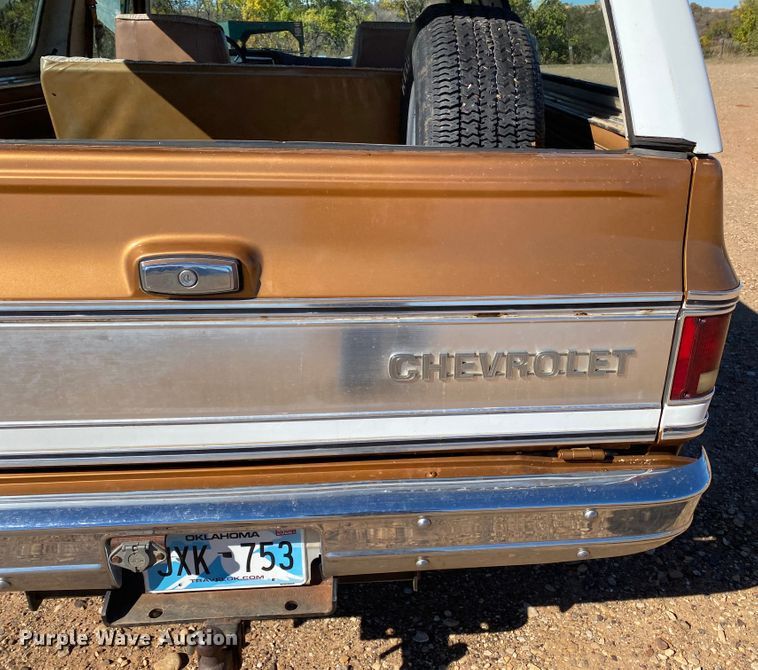 image for item DL6131 1979 Chevrolet Blazer  SUV
