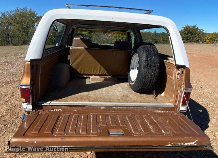 image for item DL6131 1979 Chevrolet Blazer  SUV