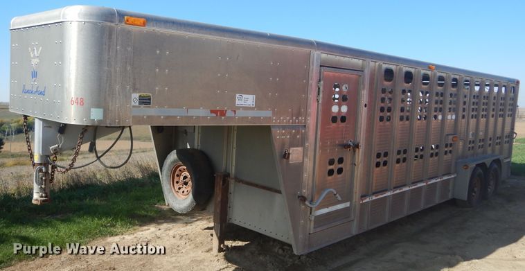 image for item DL6451 2006 Wilson PSGN-5724T  livestock trailer