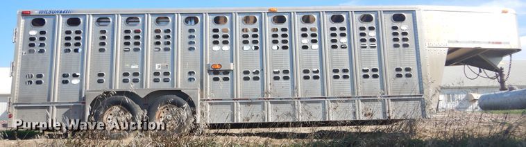 image for item DL6451 2006 Wilson PSGN-5724T  livestock trailer