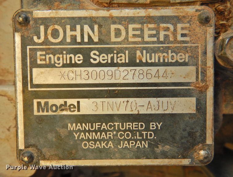 image for item DN0001 2018 John Deere 855E  utility vehicle