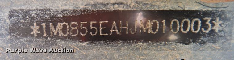 image for item DN0001 2018 John Deere 855E  utility vehicle