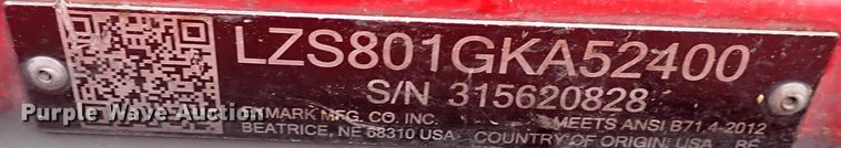 image for item DN2229 Exmark S-series  ZTR lawn mower