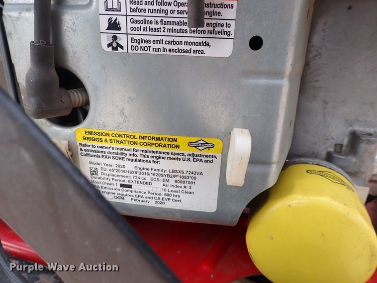 image for item DN2229 Exmark S-series  ZTR lawn mower