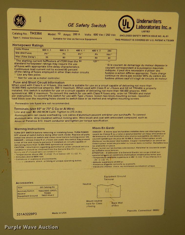 image for item DN5312 Electrical supplies