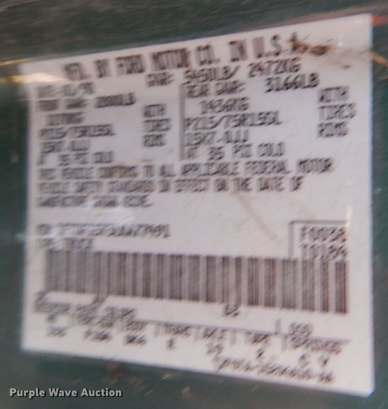 image for item DN5335 1990 Ford F150  pickup truck