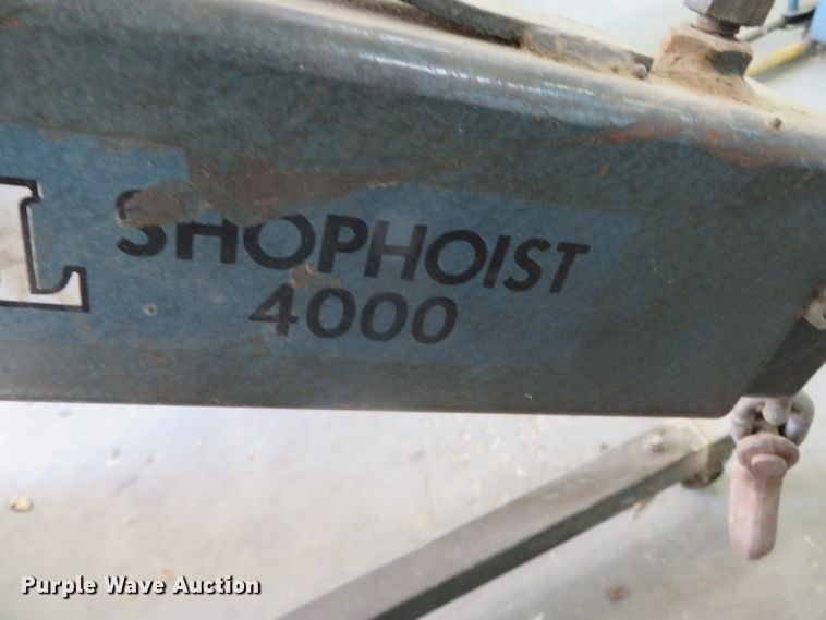 image for item DN7836 Continental 4000  engine hoist