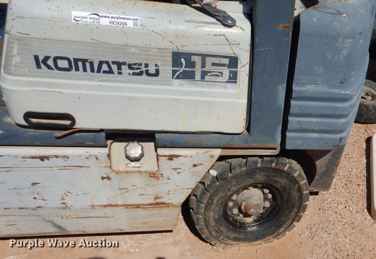 image for item HC9206 Komatsu FG15HT-15  forklift