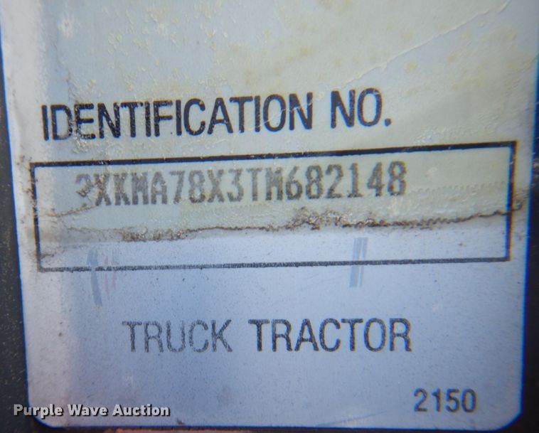 image for item ID9145 1996 Kenworth T300  box truck