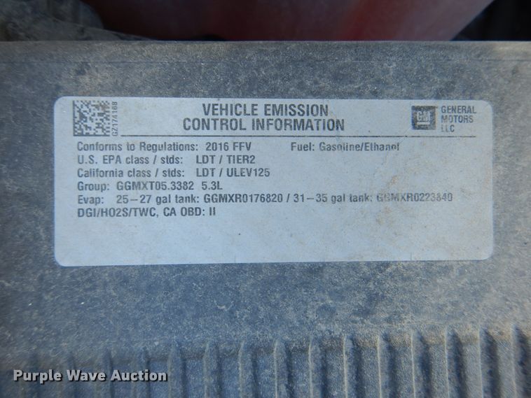 image for item ID9151 2016 Chevrolet Silverado 1500  Double Cab pickup truck