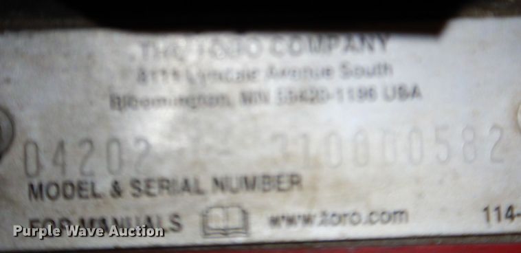 image for item IH9070 Toro Greensmaster 21  greens mower