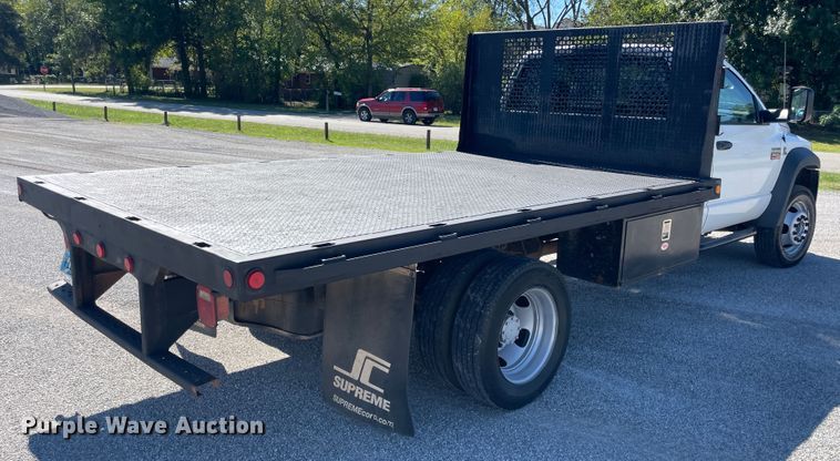 image for item II9466 2009 Dodge Ram 5500  flatbed truck