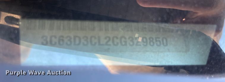 image for item IK9597 2012 Dodge Ram 3500  Crew Cab pickup truck