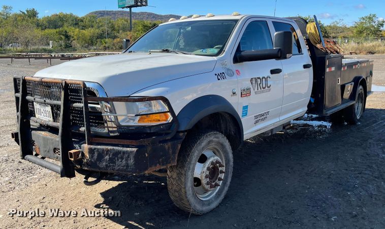 image for item IK9606 2011 Dodge Ram 5500  Crew Cab utility / service truck