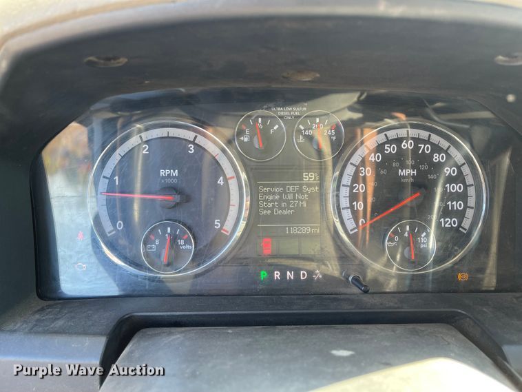 image for item IK9606 2011 Dodge Ram 5500  Crew Cab utility / service truck