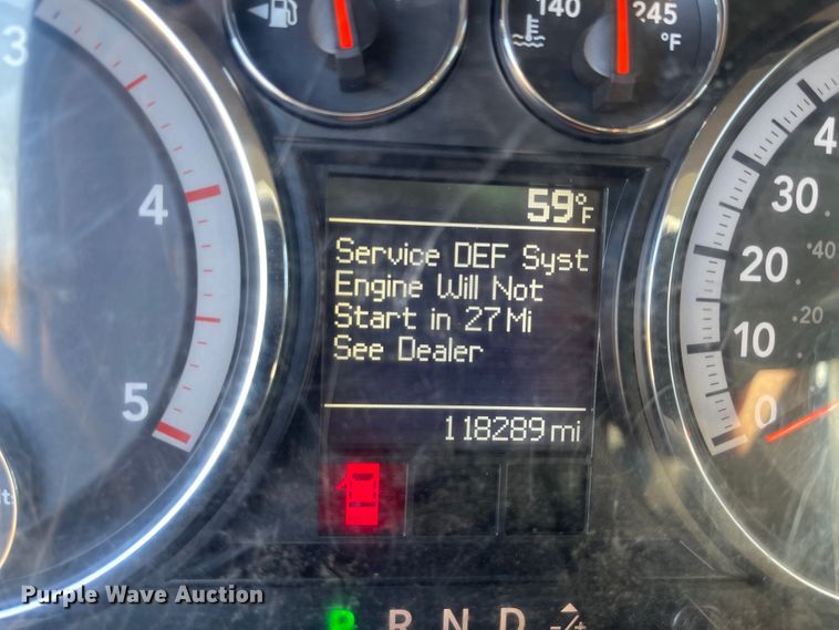 image for item IK9606 2011 Dodge Ram 5500  Crew Cab utility / service truck