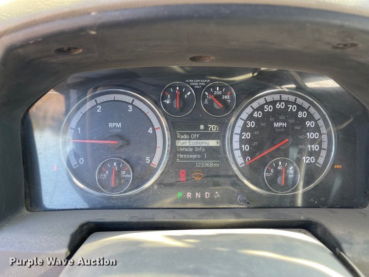 image for item IK9607 2011 Dodge Ram 5500  Crew Cab utility / service truck