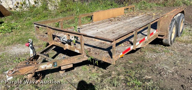 image for item IK9610 Shop built  utility trailer